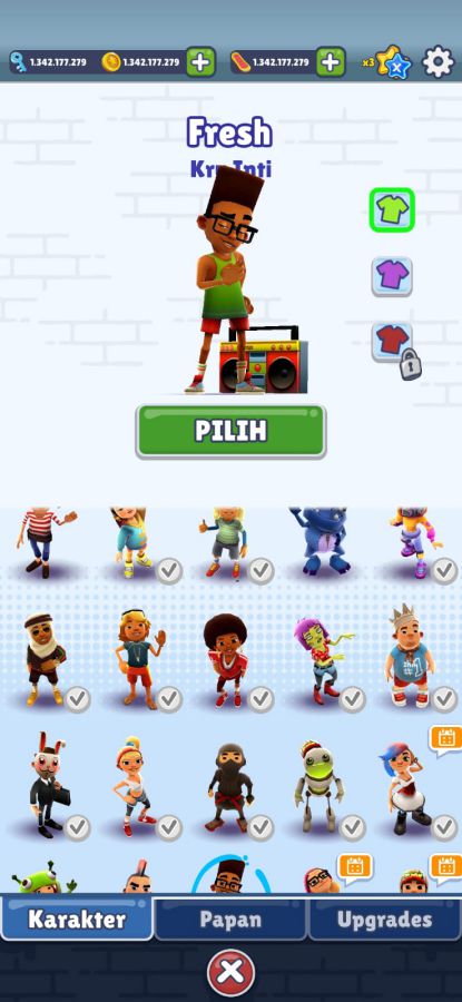 Subway Surfers Mod Apk Unlock All Karakter