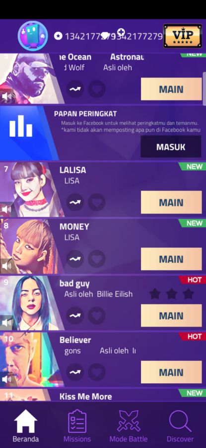 Magic Tiles 3 Mod Apk Unlock Semua Lagu