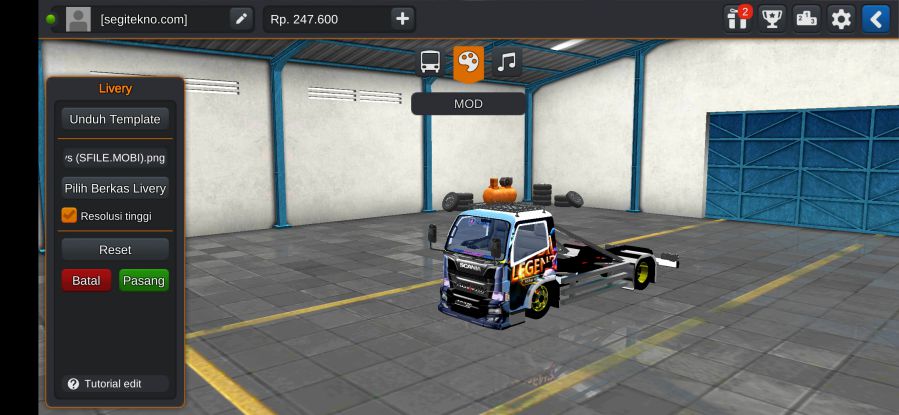 Download Mod Bussid Truk Kontes Drag