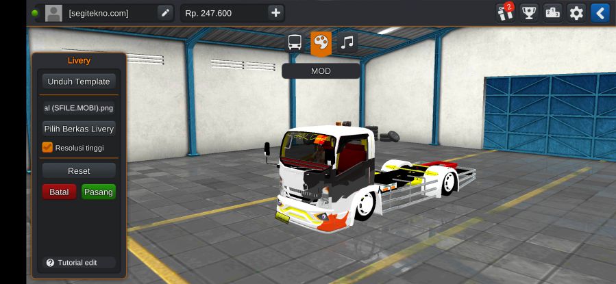 Download Mod Bussid Truk Kontes JSK