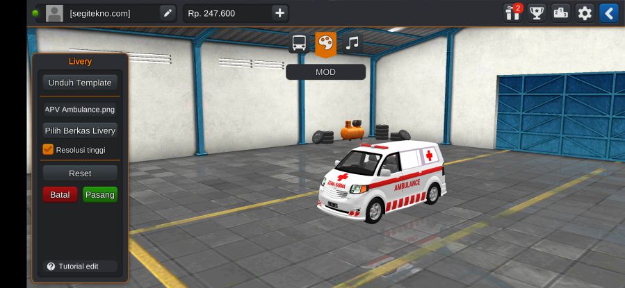 Download Mod Bussid Ambulance Full Anim