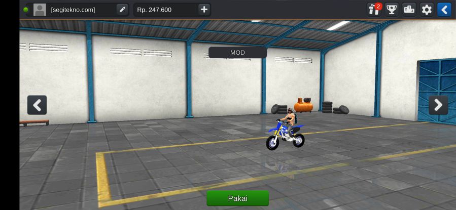 Download Mod Bussid KLX 250 CC