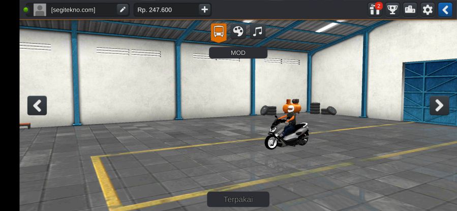 Download Mod Bussid N-Max Standar