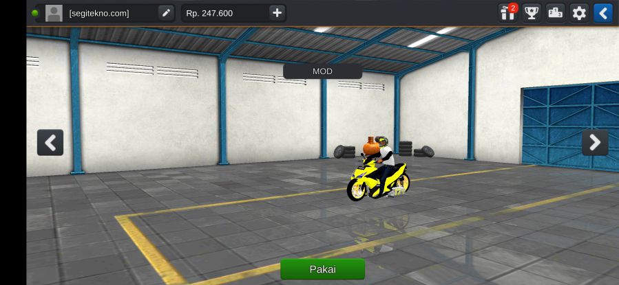 Download Mod Bussid Aerox Standar