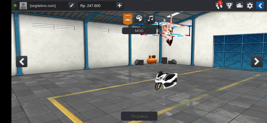 Download Mod Bussid PCX Thailook Kontes