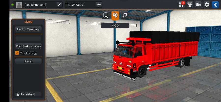Download Mod Bussid Truck UD Condor