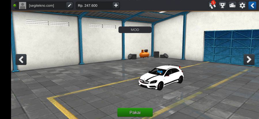 Download Mod Bussid Mercedes-Benz A 45 AMG