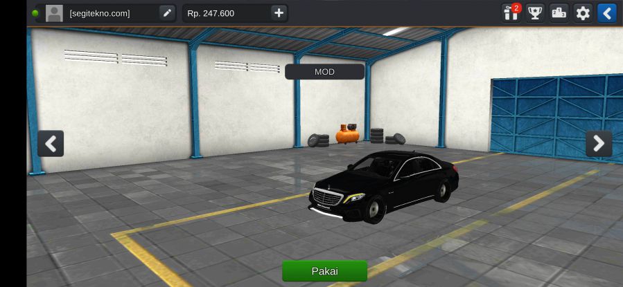 Download Mod Bussid Mercedes-Benz S Class