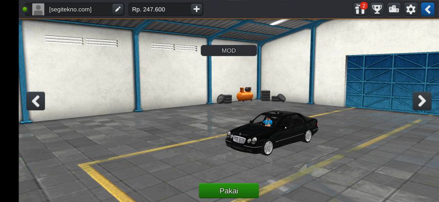 Download Mod Bussid Mercedes-Benz E55 AMG