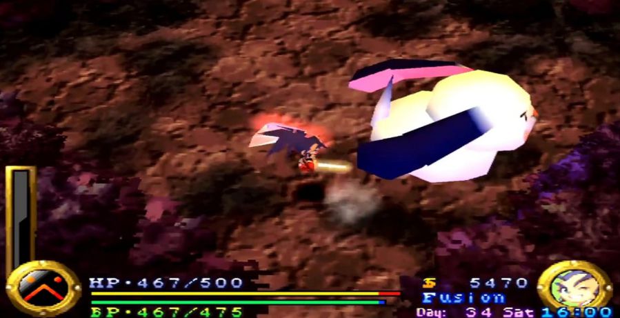 Gameplay Brave Fencer Musashi ISO