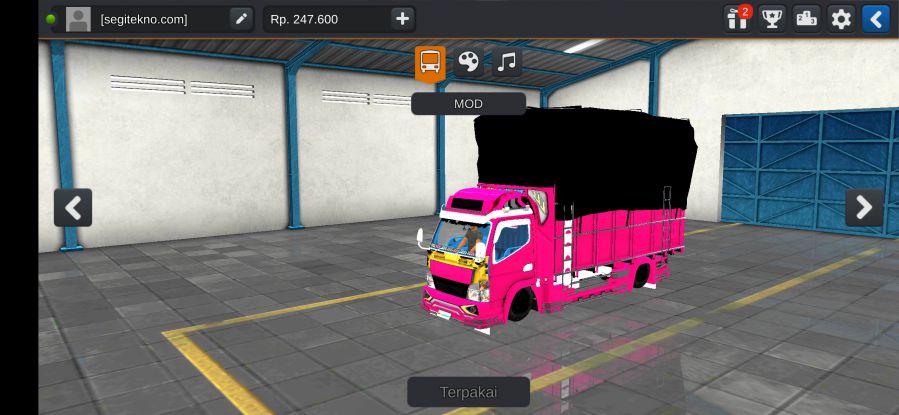 Download Mod Bussid Truck ABC Terpal Gayor