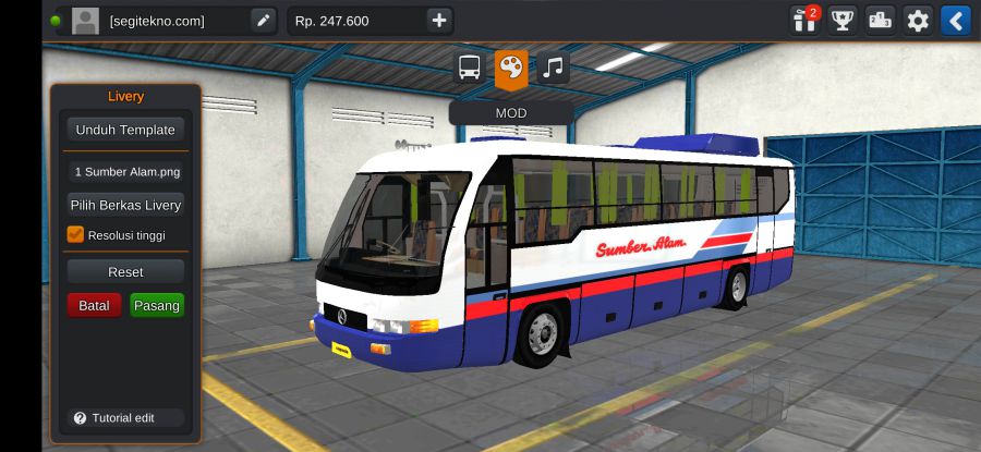 Download Mod Bussid Sumber Alam Capsul Jadul