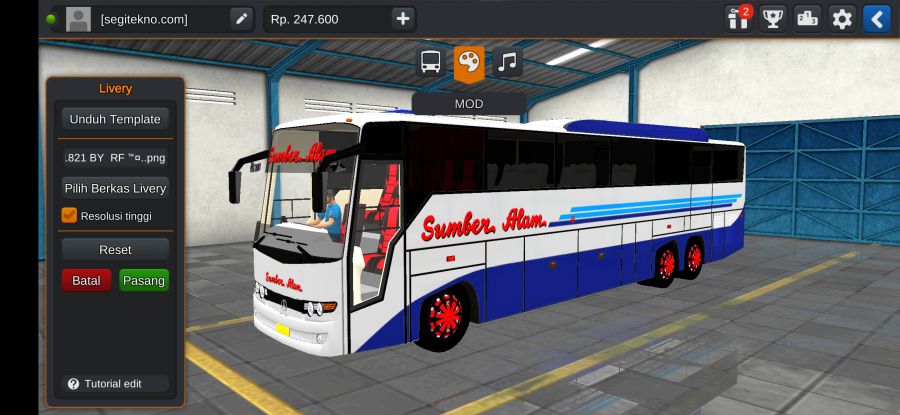 Download Mod Bussid Sumber Alam Limo