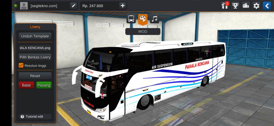 Download Mod Bussid Pahala Kencana Jetliner