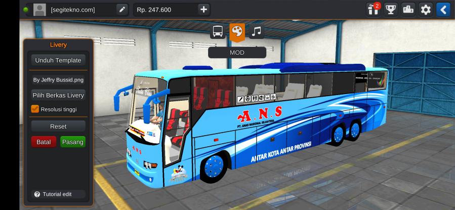 Download Mod Bussid & Livery ANS Limo