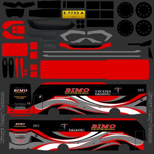 Download Mod Bussid & Livery Bhinneka Bimo