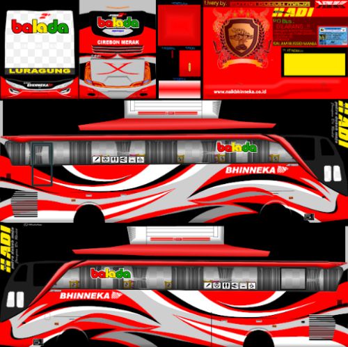Download Mod Bussid & Livery Bhinneka Balada