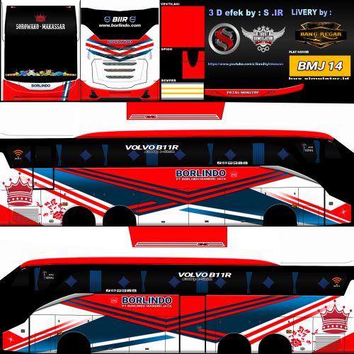 Download Mod Bussid & Livery Borlindo Tronton Evolander
