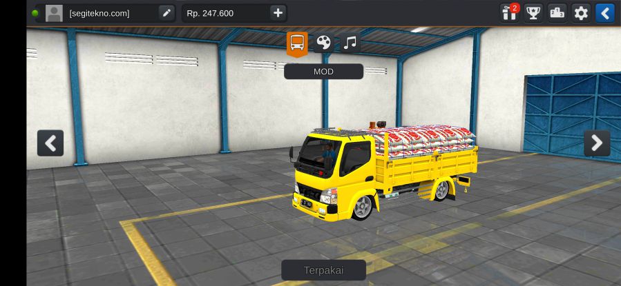 Download Mod Bussid Canter Losbak Standar
