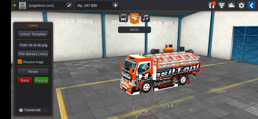 Download Mod Bussid Canter Losbak Muat Semen