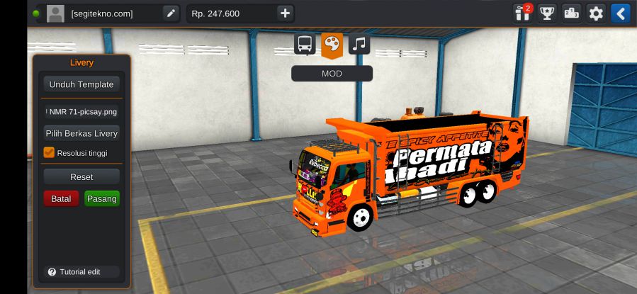 Download Mod Bussid Dump Isuzu