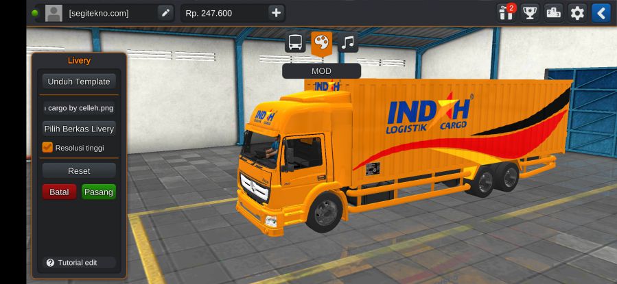 Download Mod Bussid Truck Box Mercy Axoc