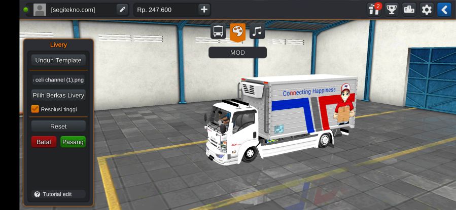 Download Mod Bussid Truck Box NMR 71