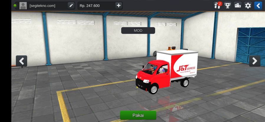 Download Mod Bussid Truck Box Daihatsu Grand Max