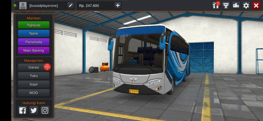 Game Simulasi Mobil Paling Seru Bus Simulator Indonesia