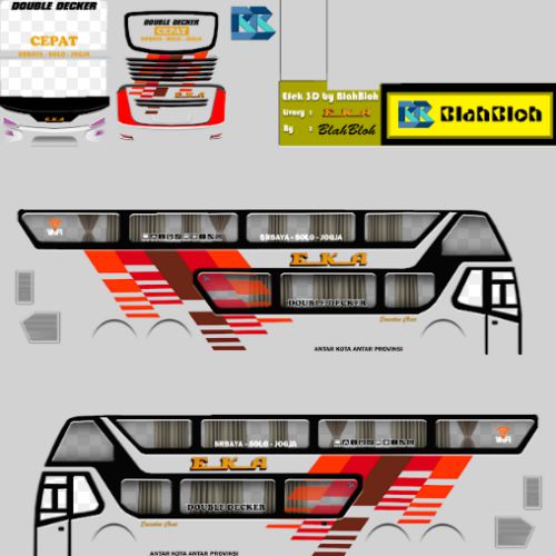 Download Livery & Mod Bussid Eka Bimasena SDD