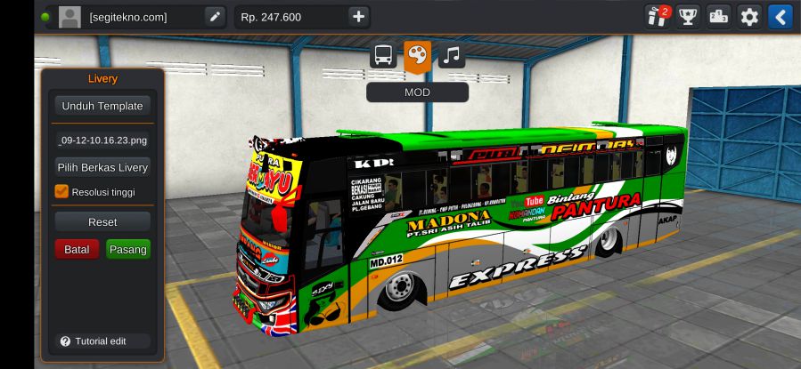 Download Mod Bussid Bus Bumel Max Tentrem