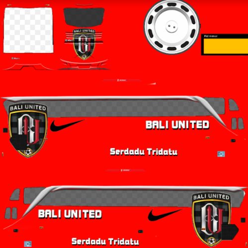 Mod & Livery Bussid Klub Sepakbola Bali Uited