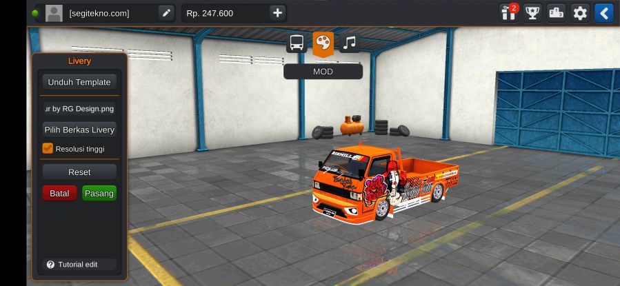 Download Mod Bussid L300 Kosongan