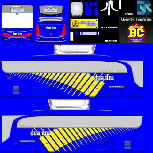 Download Livery & Mod Bussid Doa Ibu JBHD