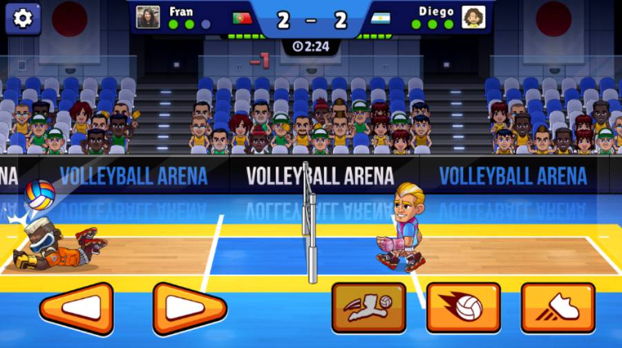 Game Volley Android Ukuran Kecil