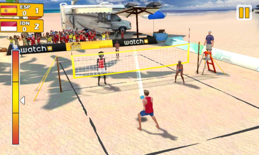 Game Volley Android Grafik HD
