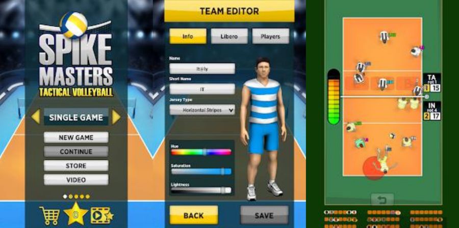 Game Volley Android 2D