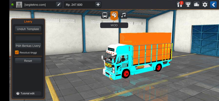 Mod Bussid Truck Angkut Ayam Isuzu NMR71