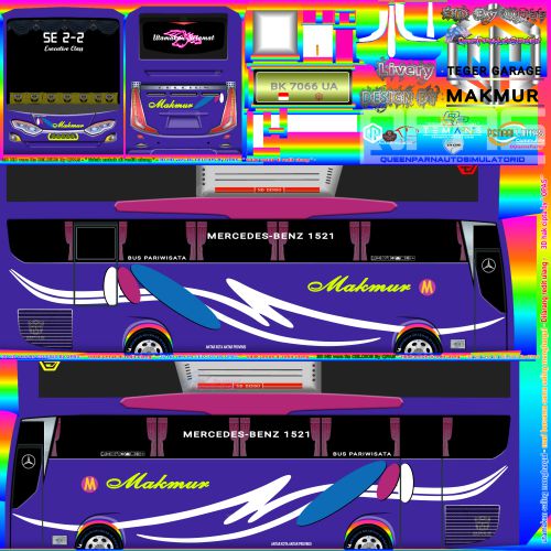 Download Livery & Mod Bussid Makmur HD