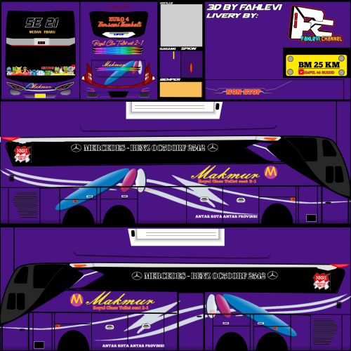 Download Livery & Mod Bussid Makmur Voyager Tronton