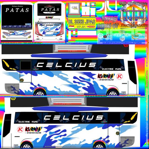 Download Livery & Mod Bussid Kurnia HD Euroliner