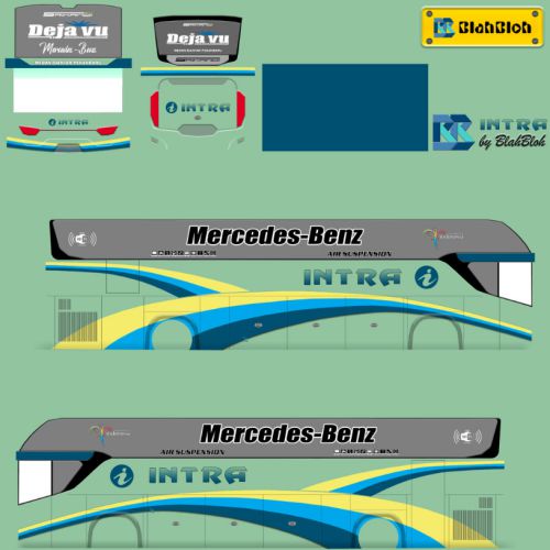 Download Livery & Mod Bussid Intra SHD Ori