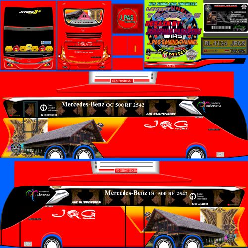 Download Livery & Mod Bussid JRG SHD Tronton