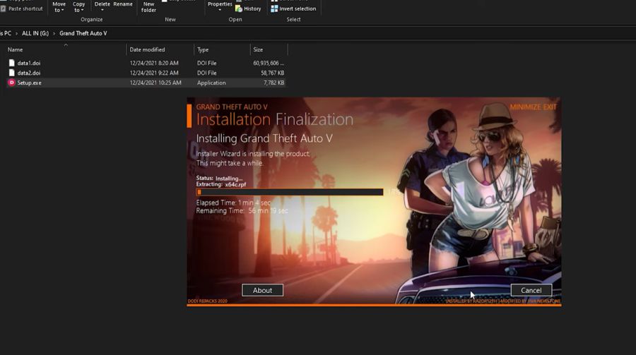 Mengatasi GTA V Force Close & Crash dengan Install Ulang Game