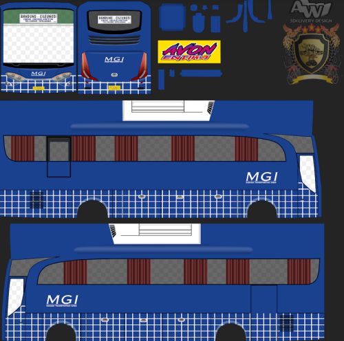 Download Livery & Mod Bussid MGI JBHD Ori