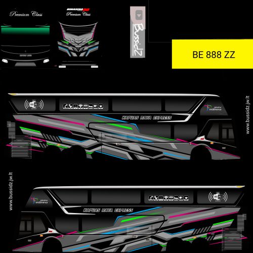 Download Livery & Mod Bussid Kapuas Raya Express SDD