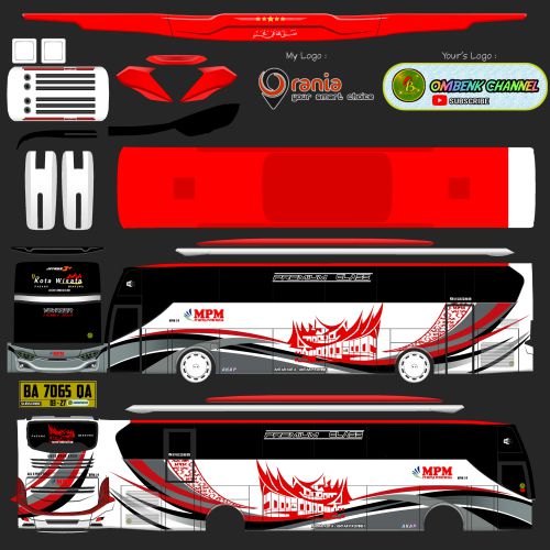 Download Livery & Mod Bussid MPM JB3 Voyager