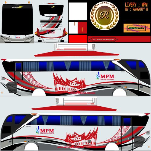 Download Livery & Mod Bussid MPM SHD Ori