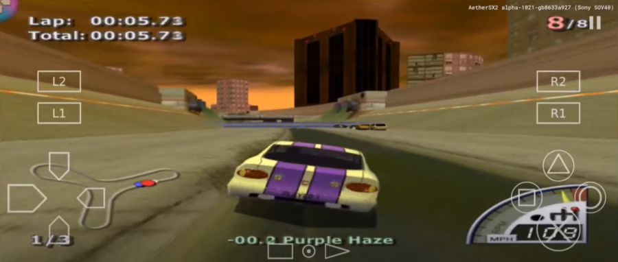 Download Rumble Racing PS2 di Android Ukuran Kecil