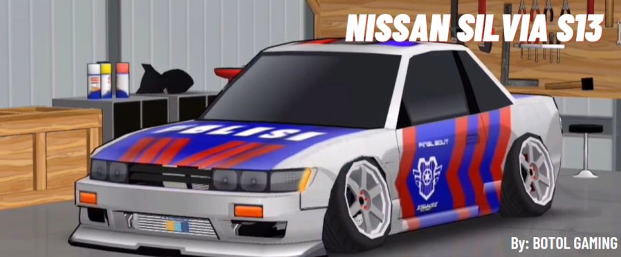 Livery FR Legends Polisi Nissan Silvia S13